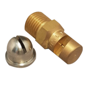 spraytech product brass type cd3 wide flat spray nozzle and stainless steel type c5 nozzle tip